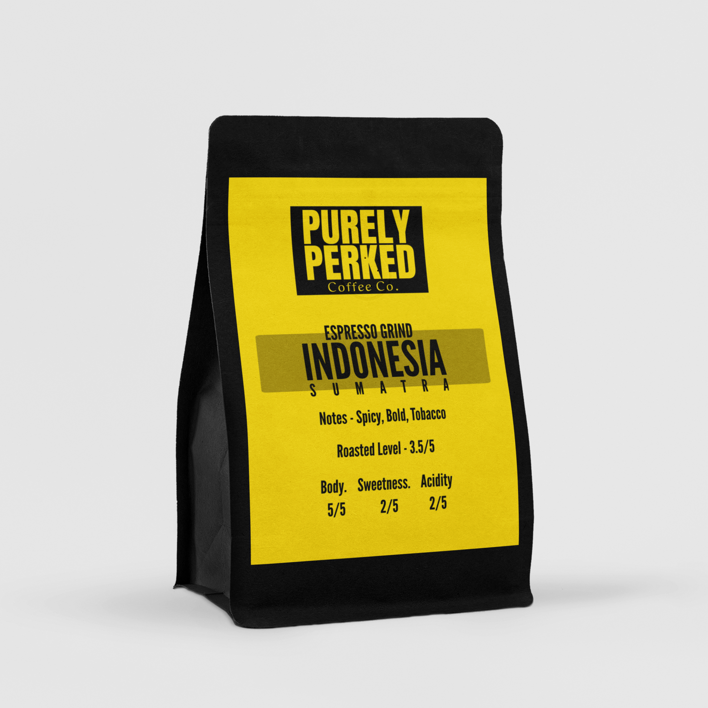 Purely Perked Indonesia Sumatra 250g