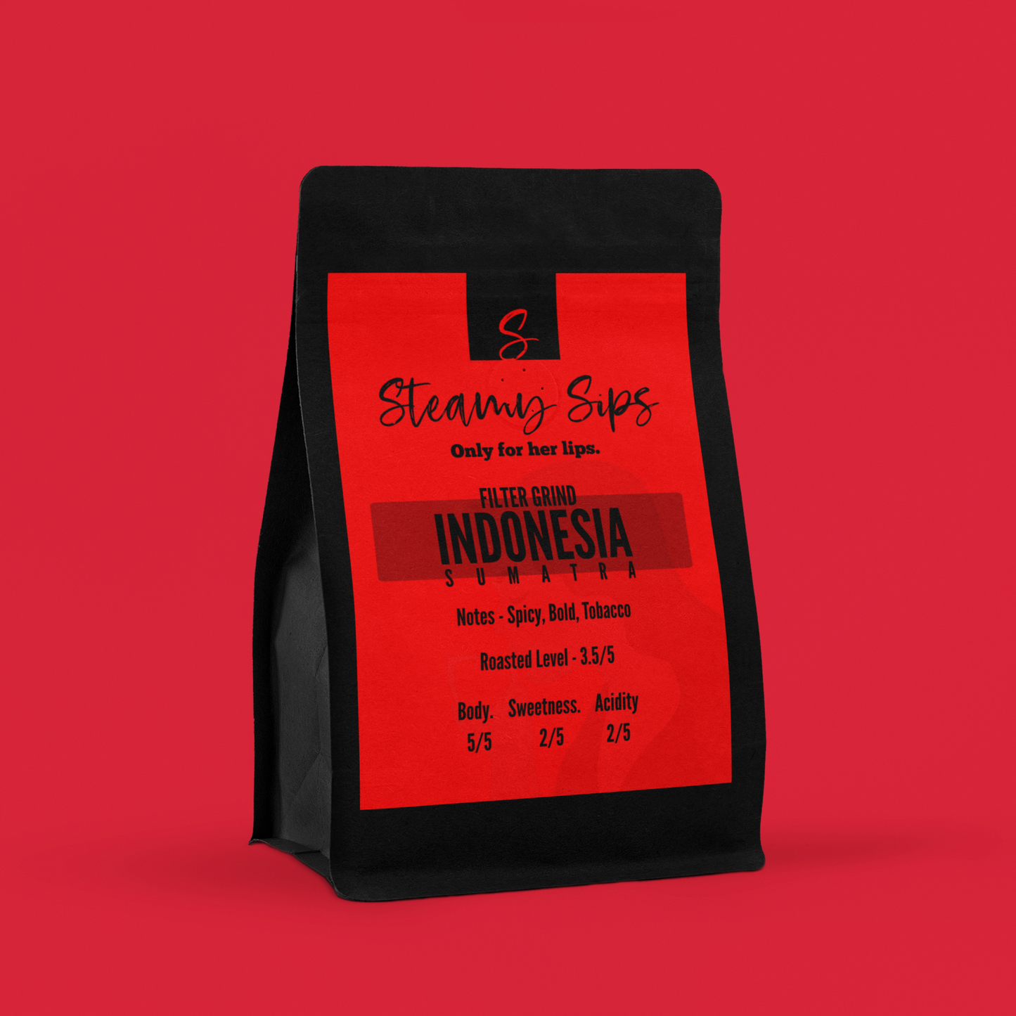 Steamy Sips Indonesia Sumatra 250g