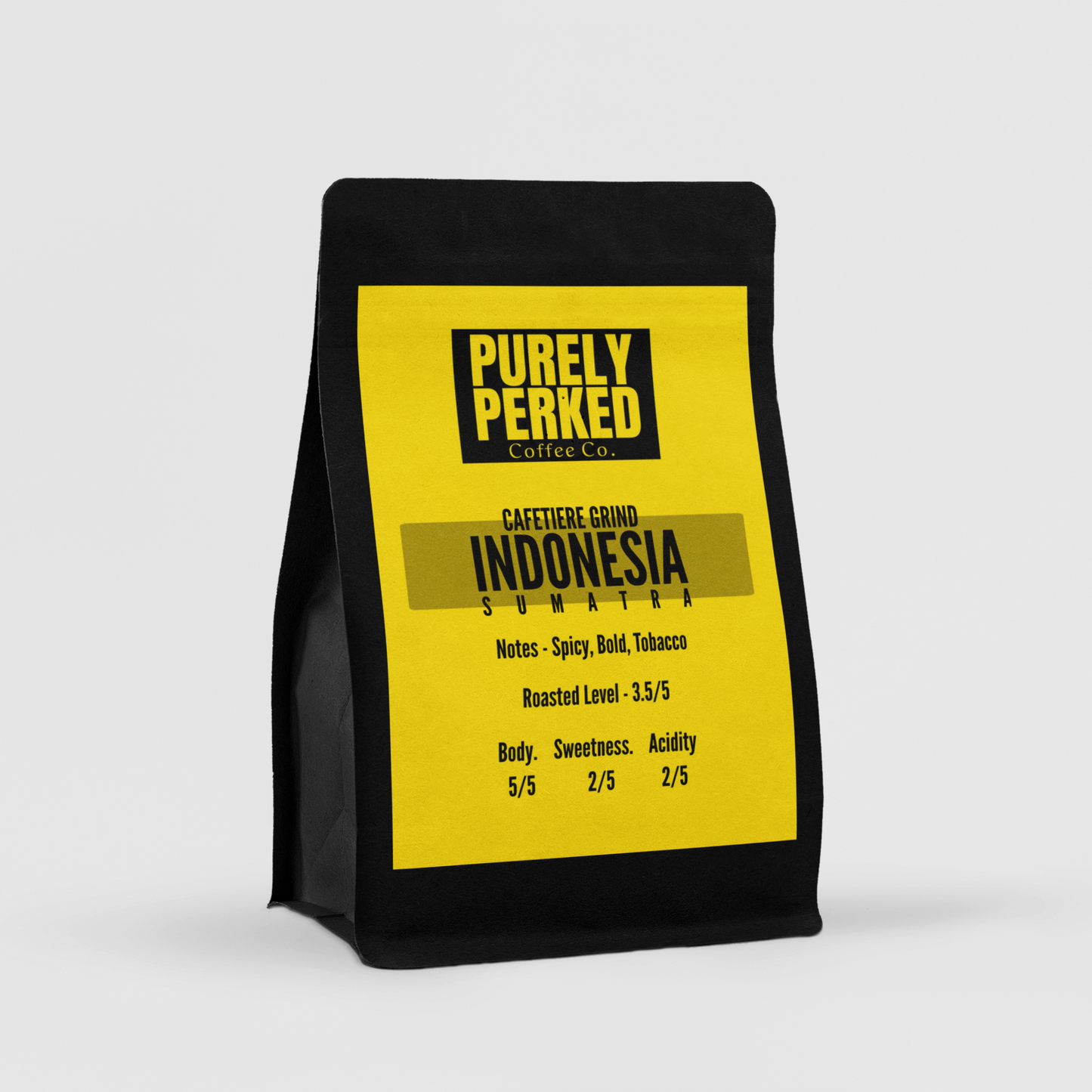 Purely Perked Indonesia Sumatra 250g